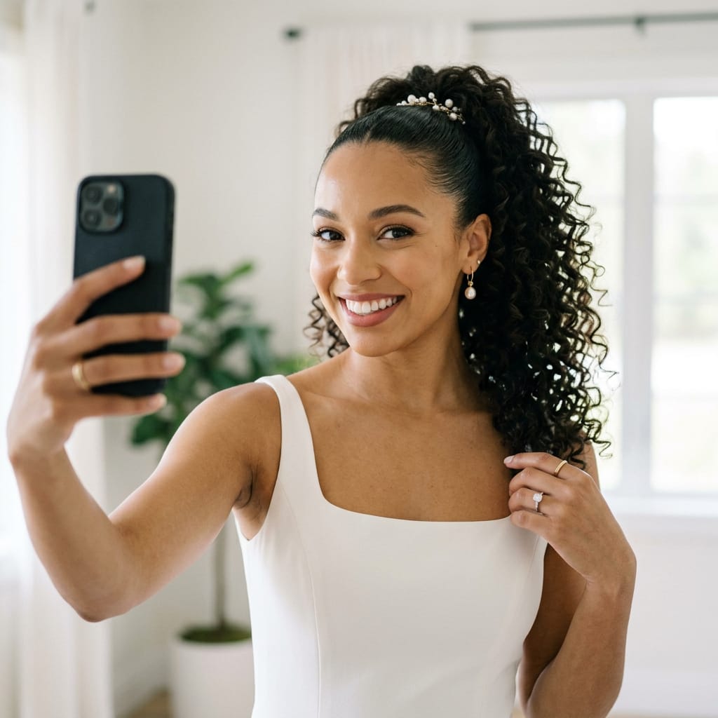 24 Curly Wedding Hairstyles That Brides Will Love
