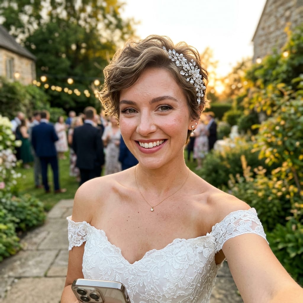 22 Wedding Hairstyles for Short Hair (Bridal, Guest & Bridesmaid)