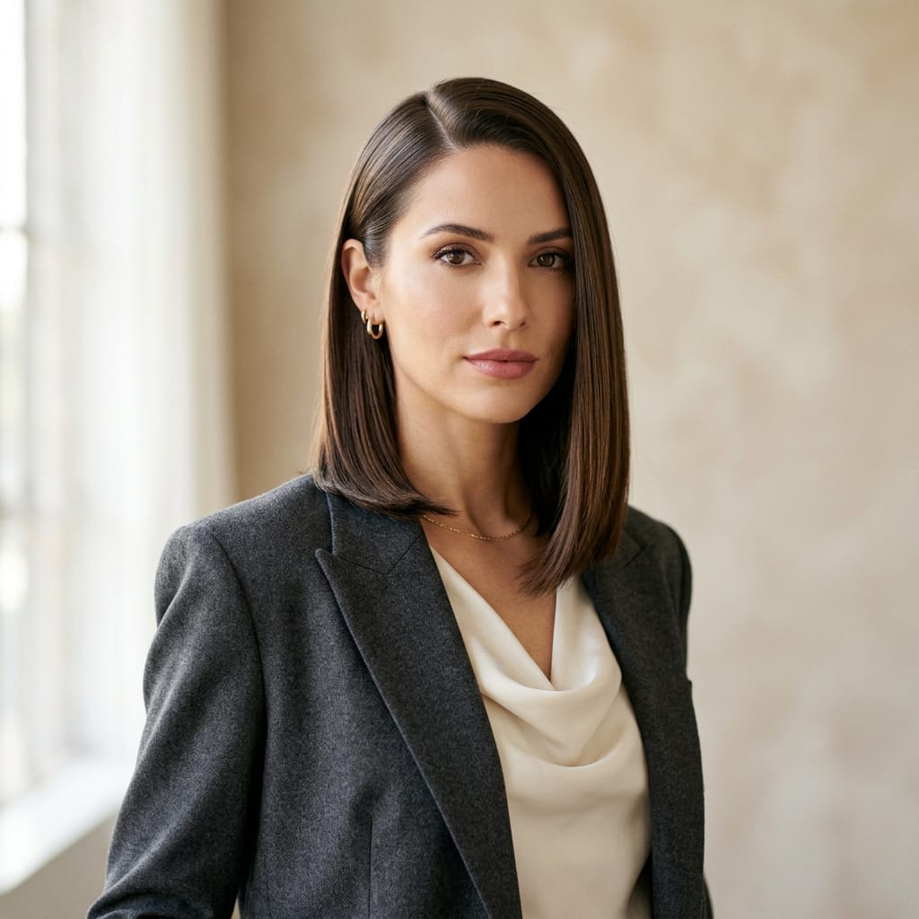 14 Hairstyles for Short Straight Hair That Look Polished
