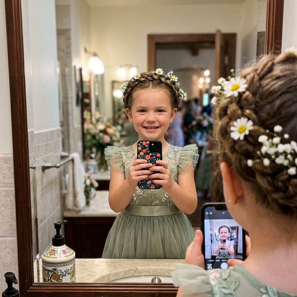 18 Kids Hairstyles for Wedding Ceremonies