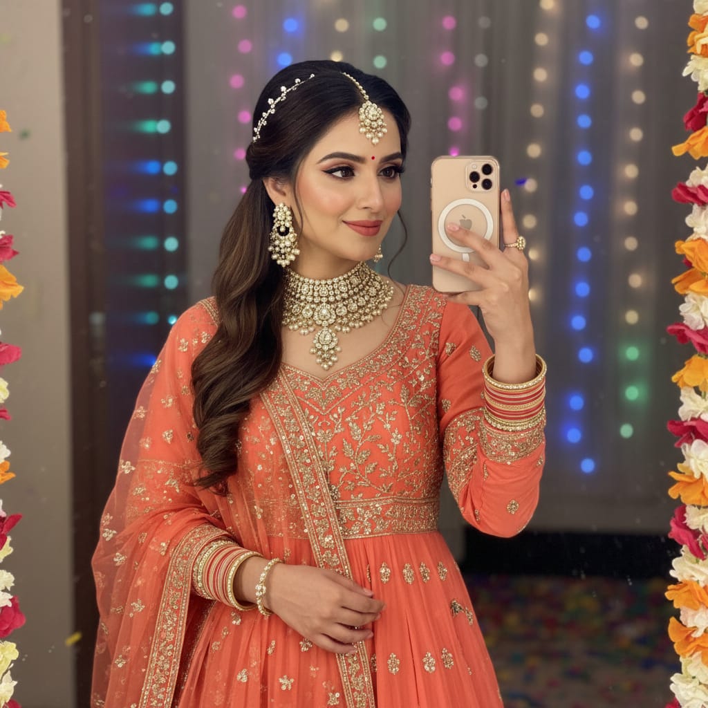 18 Stylish Ponytail Hairstyles for Indian Weddings