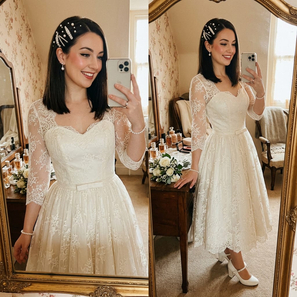 15 Sleek Straight Hair Wedding Hairstyles