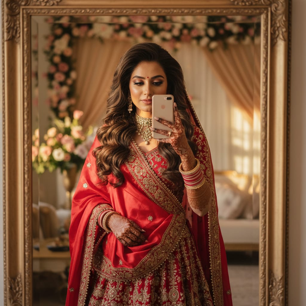 20 Stunning Indian Wedding Hairstyles for Brides