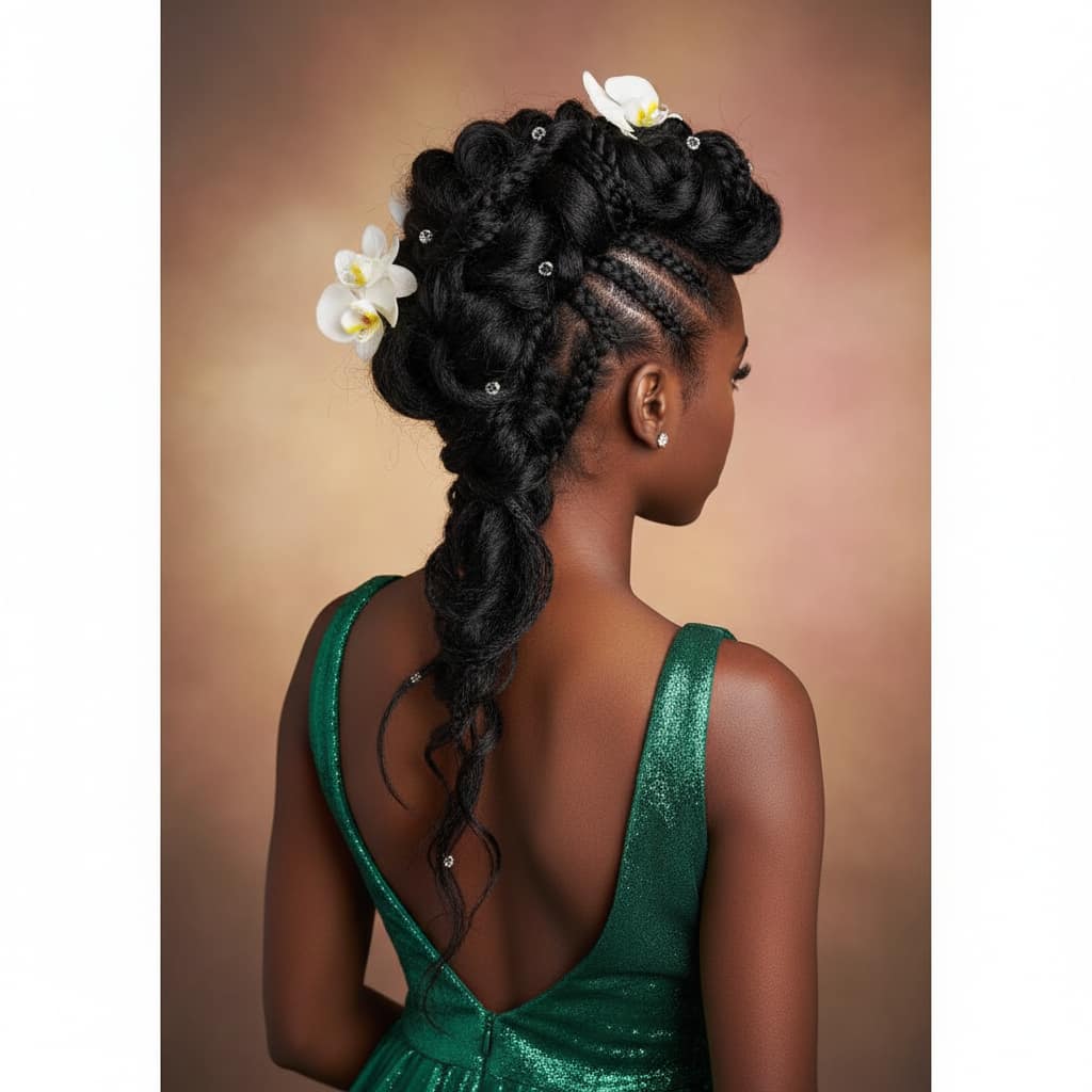 18 Glamorous Prom Hairstyles for Black Hair