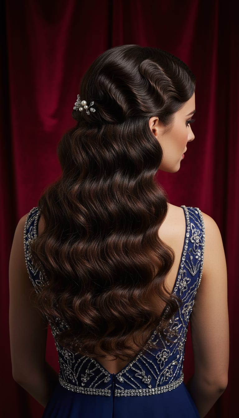 15 Half Up Prom Hairstyles for Long & Medium Hair