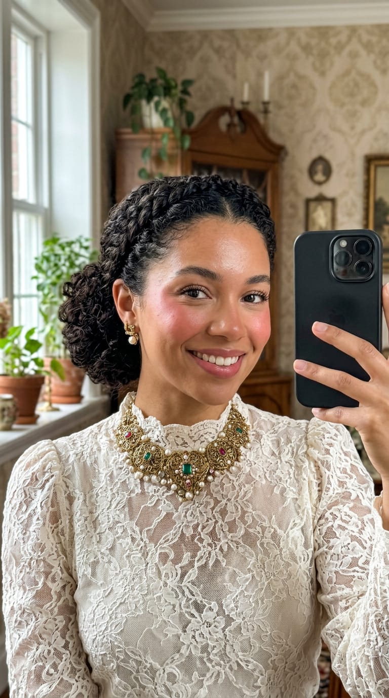 14 Curly Bun Hairstyles for Effortless Chic Vibes